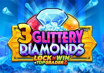 3 Glittery Diamonds™